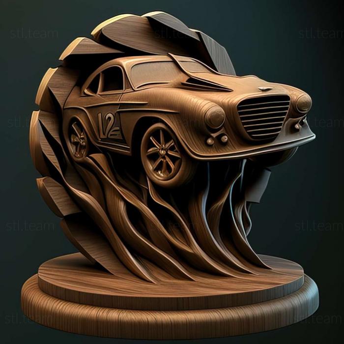 3D model Rally Trophy game (STL)